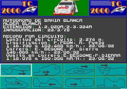 TC2000 de Sega Genesis