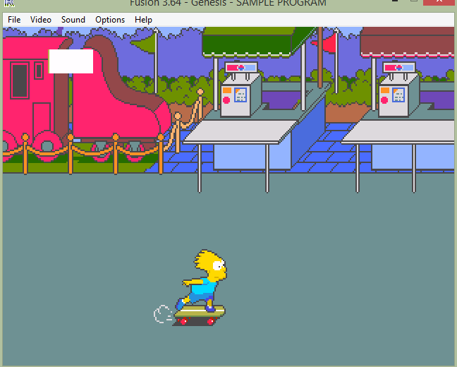 simpsons genesis